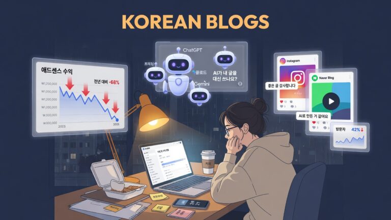 블로그로 돈을 벌 수 있을까? — 2026년, AI 시대의 적나라한 현실